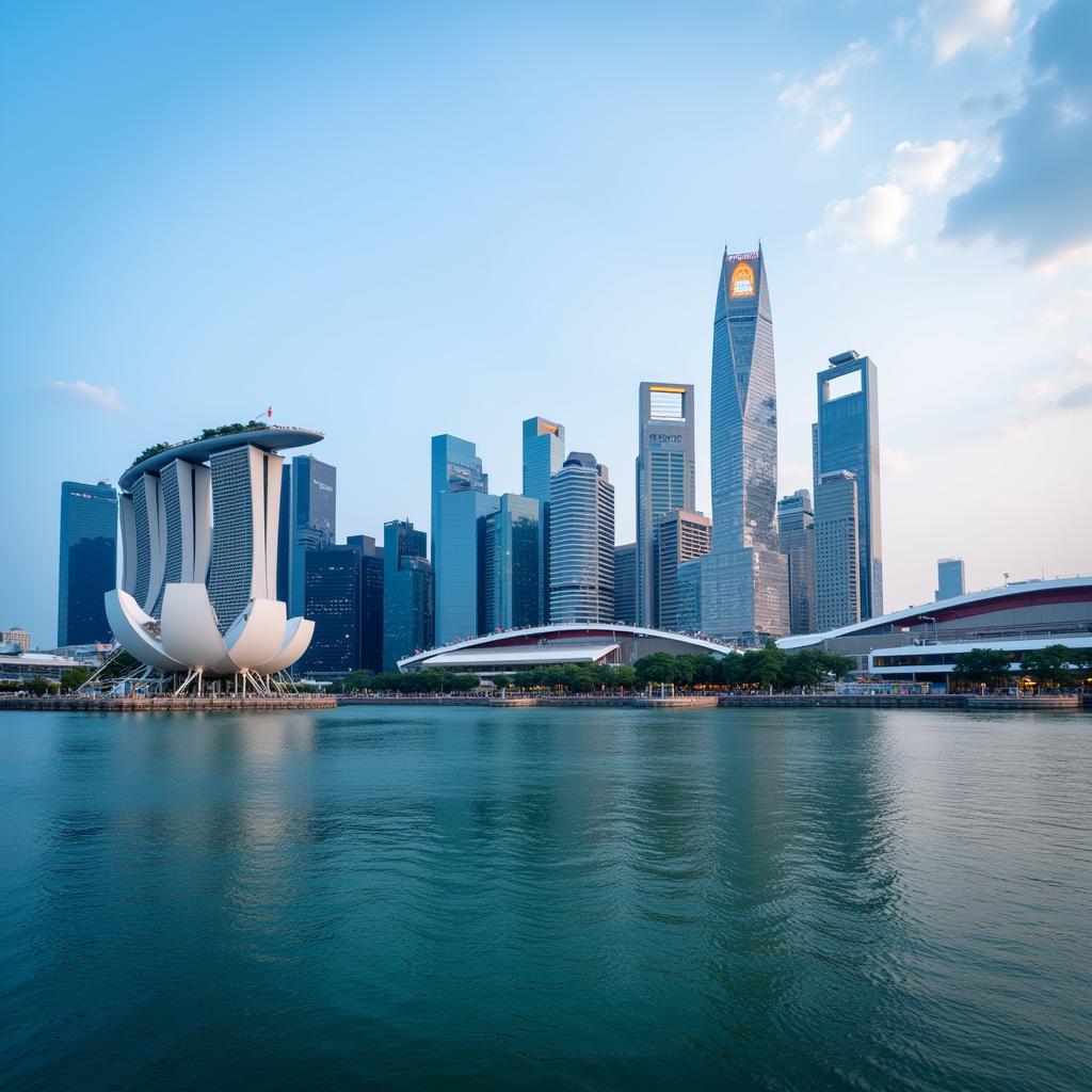 Singapore Skyline: A Hub of ASEAN Economic Activity