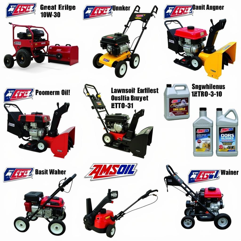 Small Engine Equipment Using AMSOIL ASE