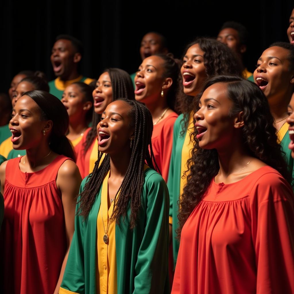 South African Gospel Choir Singing