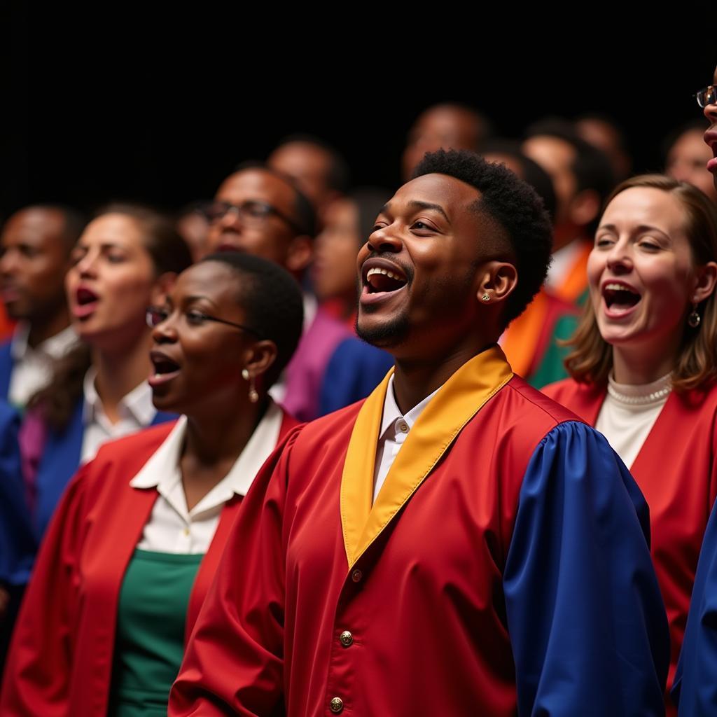 South African Gospel Choir Singing