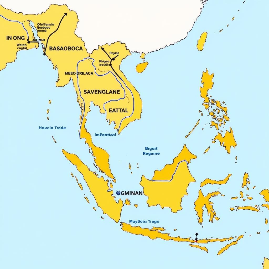 Southeast Asia Connectivity Map