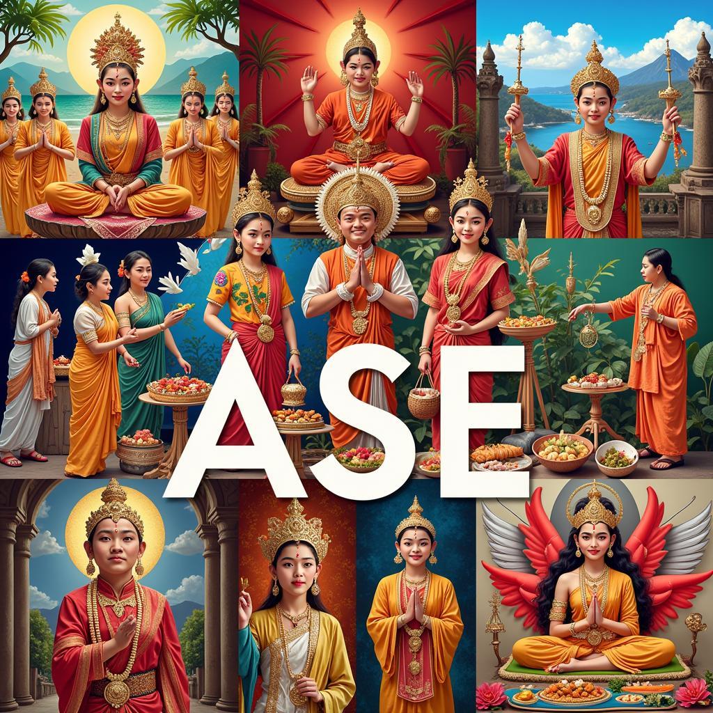 Southeast Asian Cultural Diversity Represented by ASE ASE