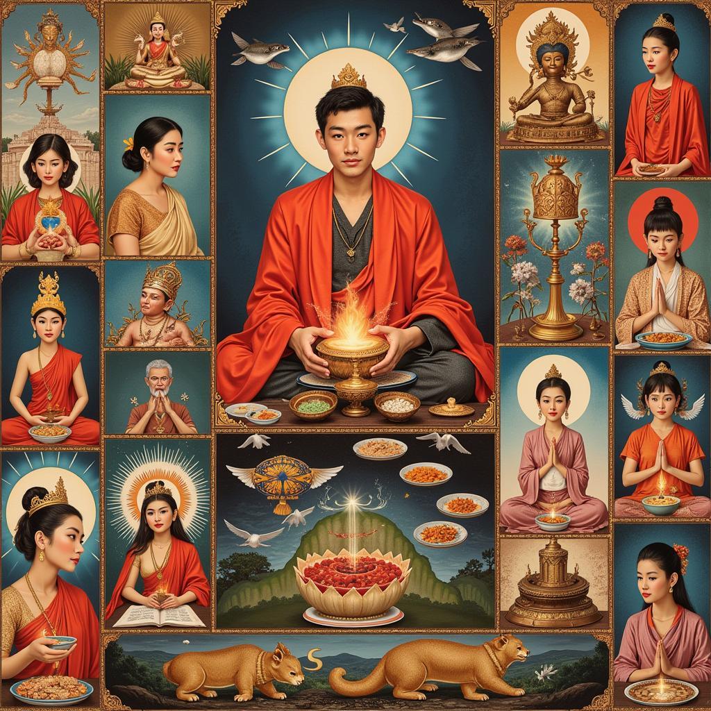 Depiction of Destiny Beliefs in Southeast Asia