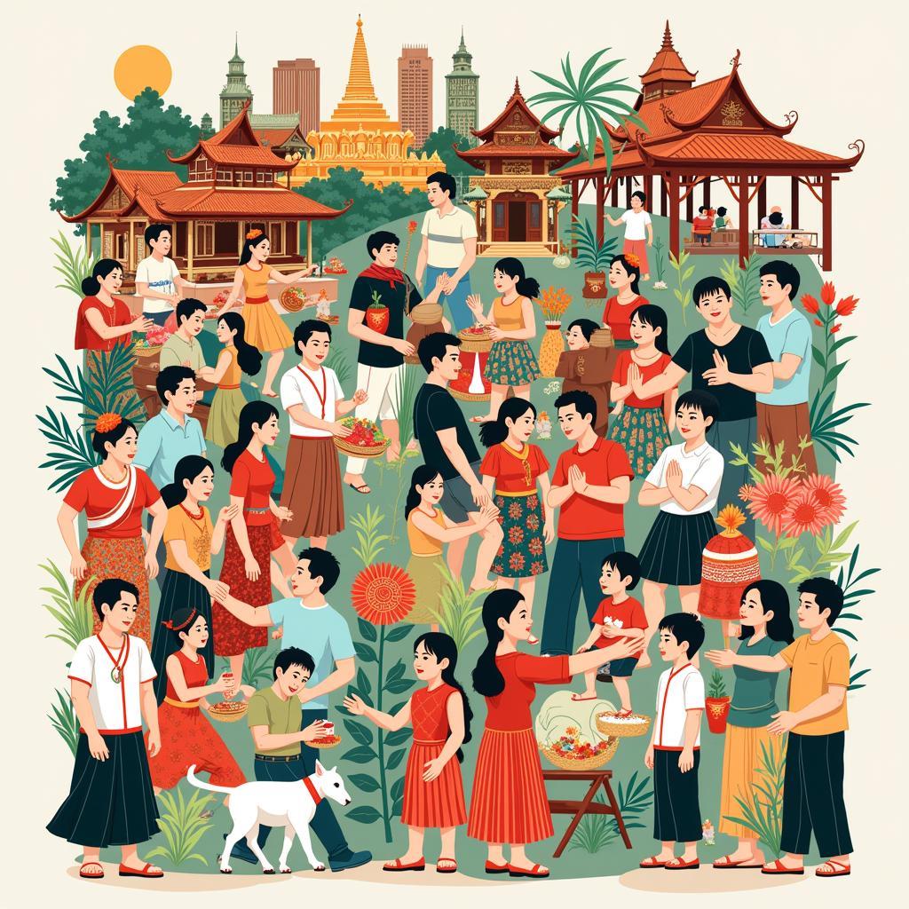 Southeast Asian Cultural Diversity: A Blend of Traditions and Modernity