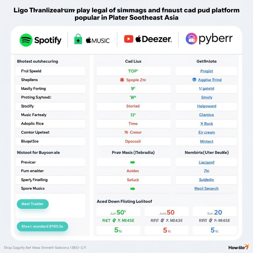 Southeast Asian Music Platforms