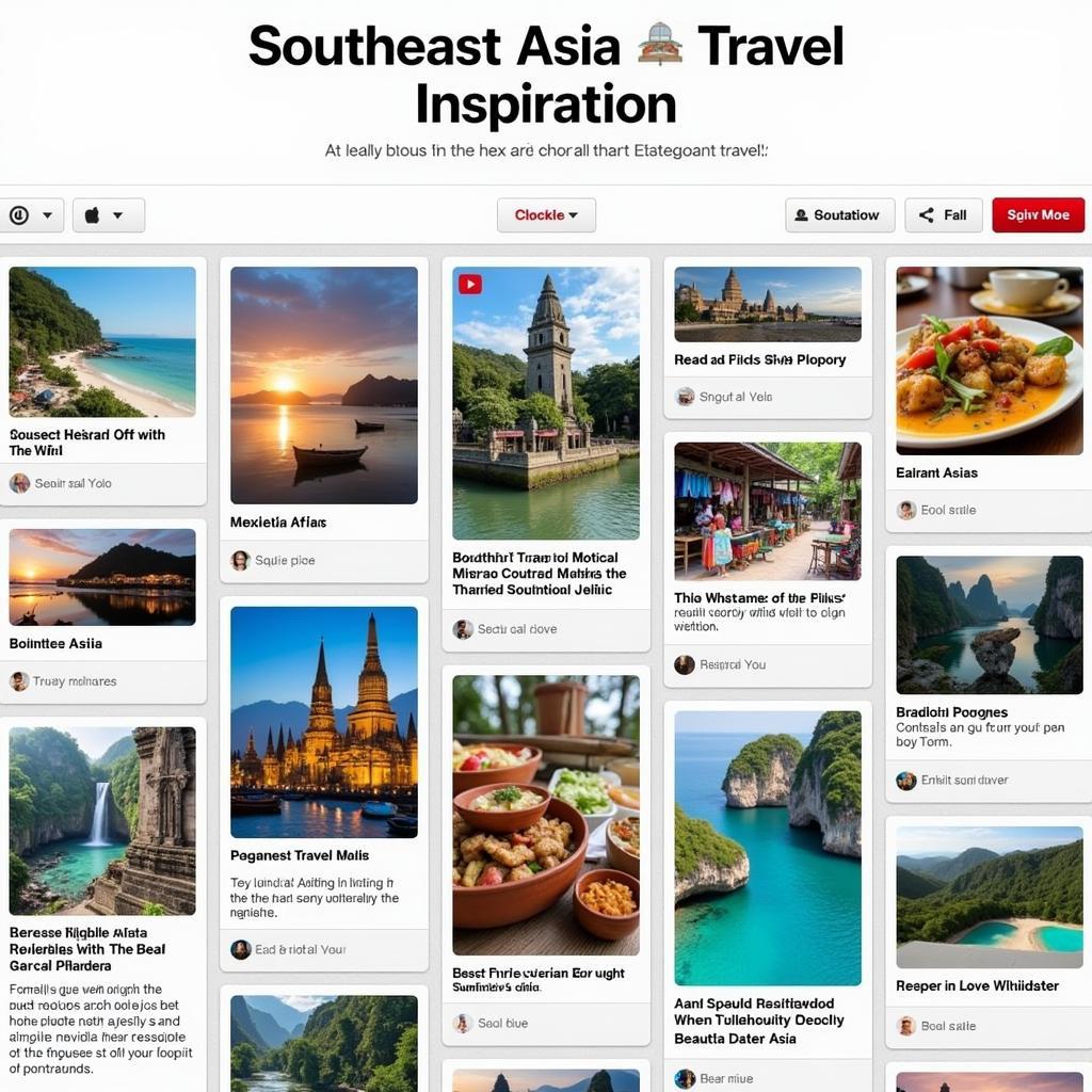 Southeast Asian Travel Inspiration on Pinterest