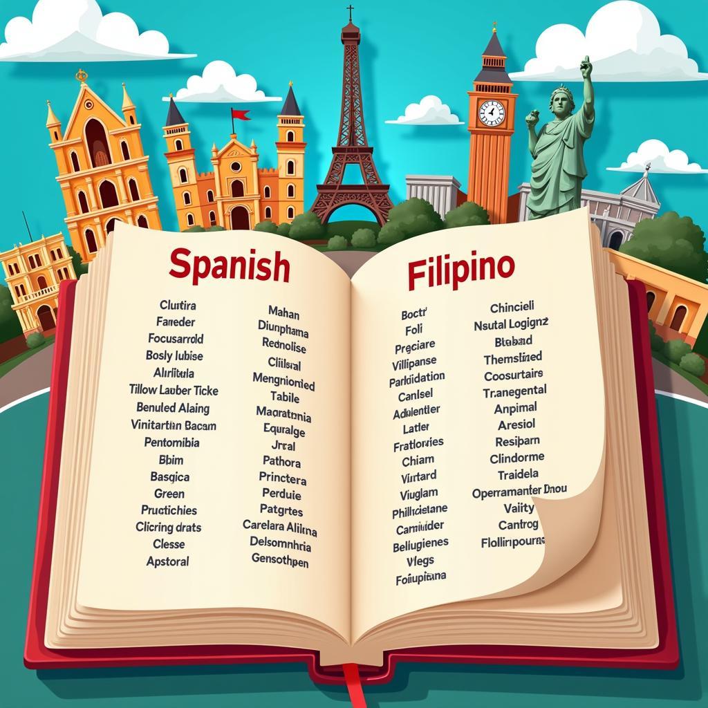 Spanish-Filipino Dictionary Image