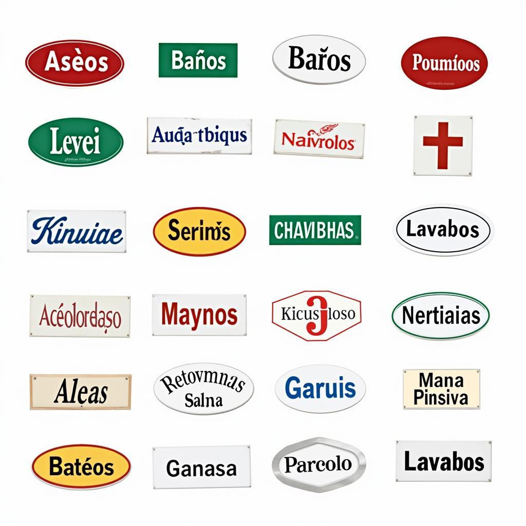 Understanding Spanish Restroom Signs