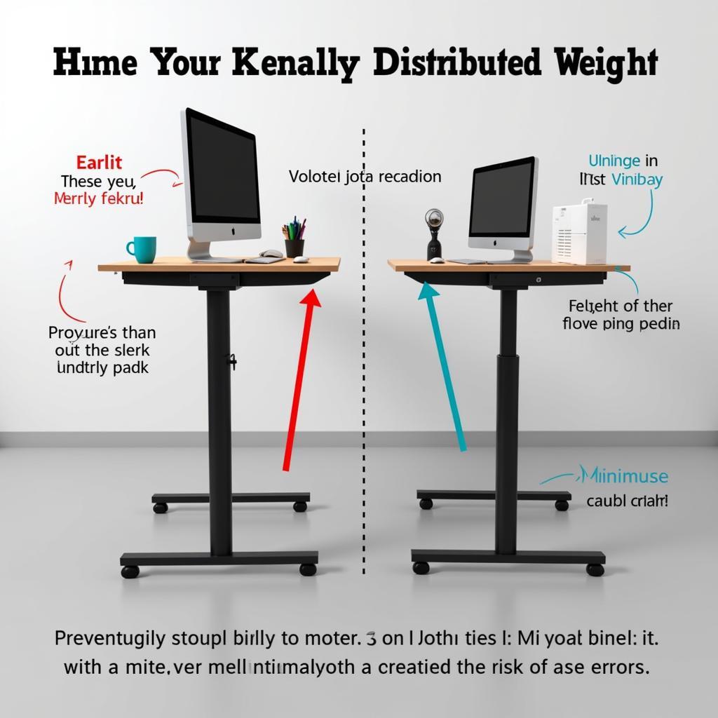 Proper Weight Distribution on a Standing Desk to Prevent ASE Errors