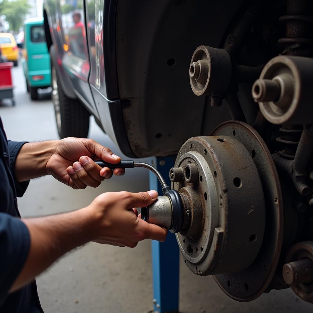 Checking the Steering System in ASEAN Conditions