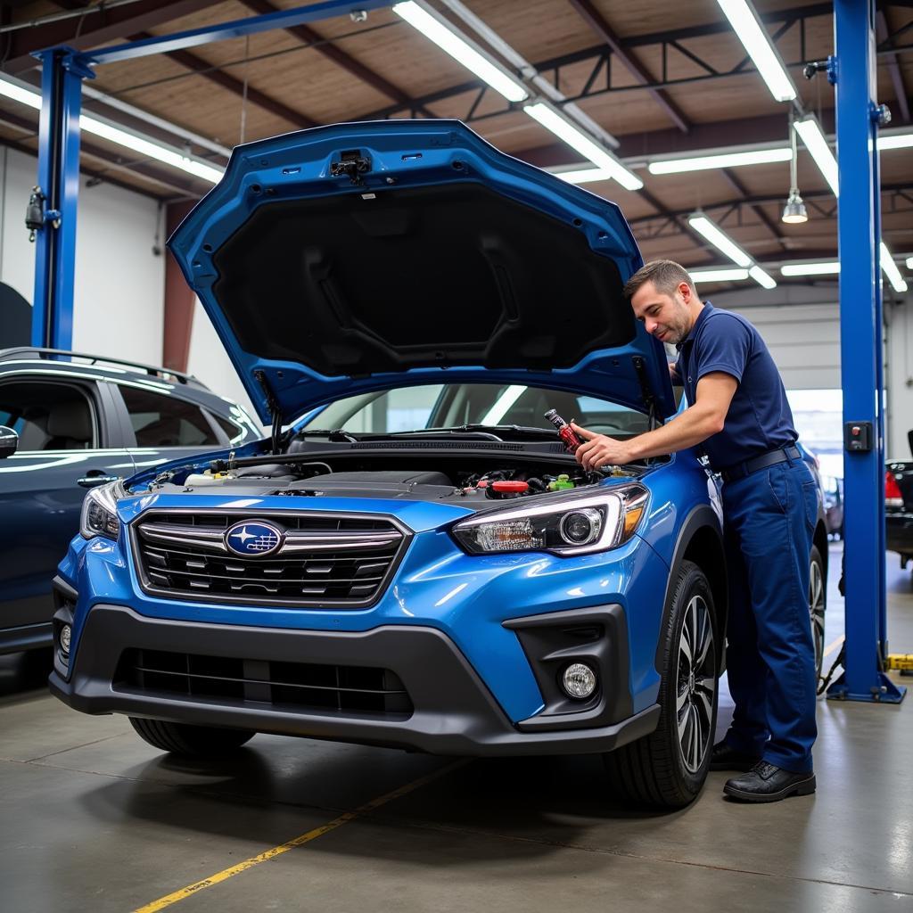 Routine Maintenance for a Subaru Vehicle