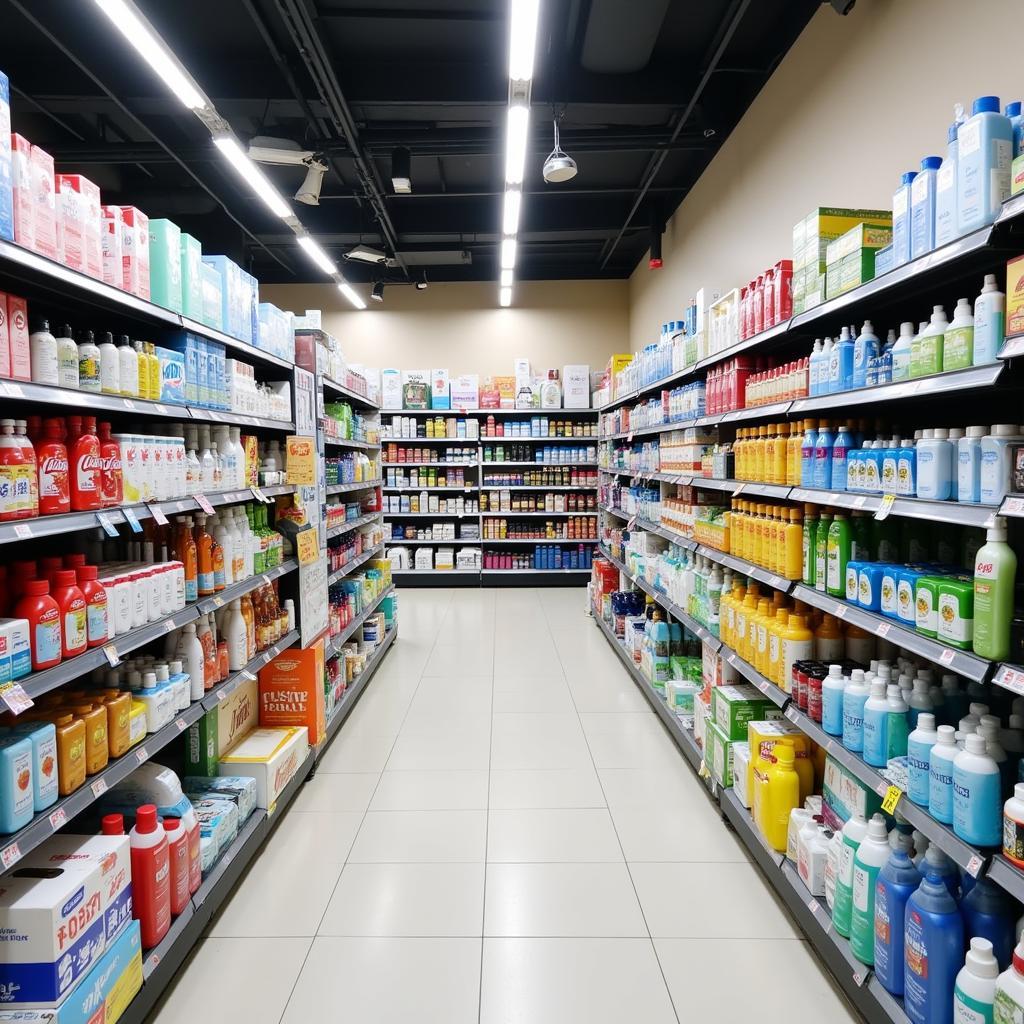 Supermarket Personal Care Aisle