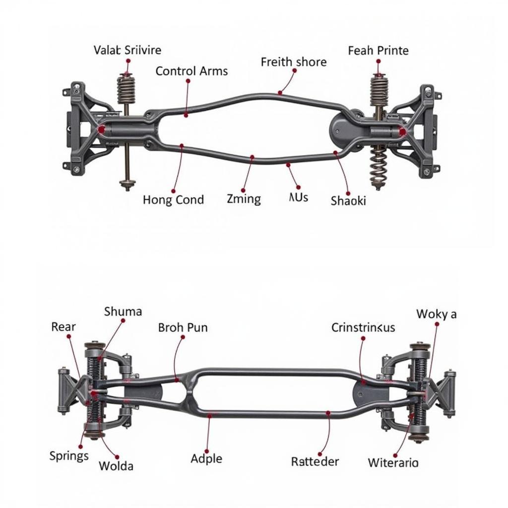 Suspension System Components Diagram