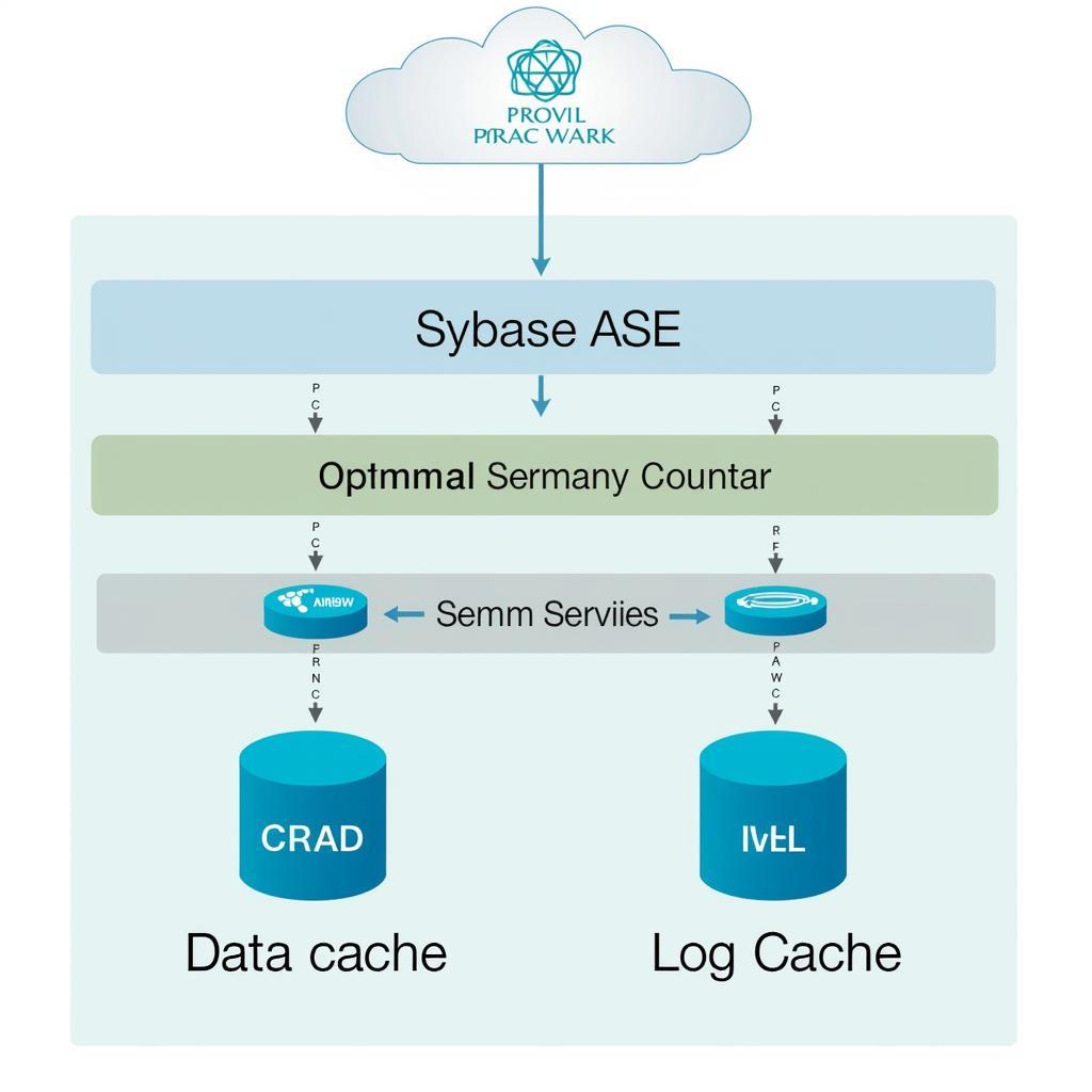 Sybase ASE Architecture Diagram