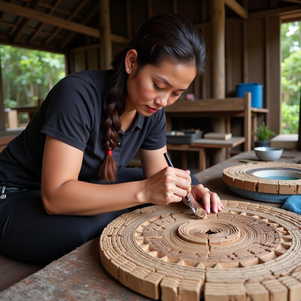 Traditional Art Techniques in Southeast Asia