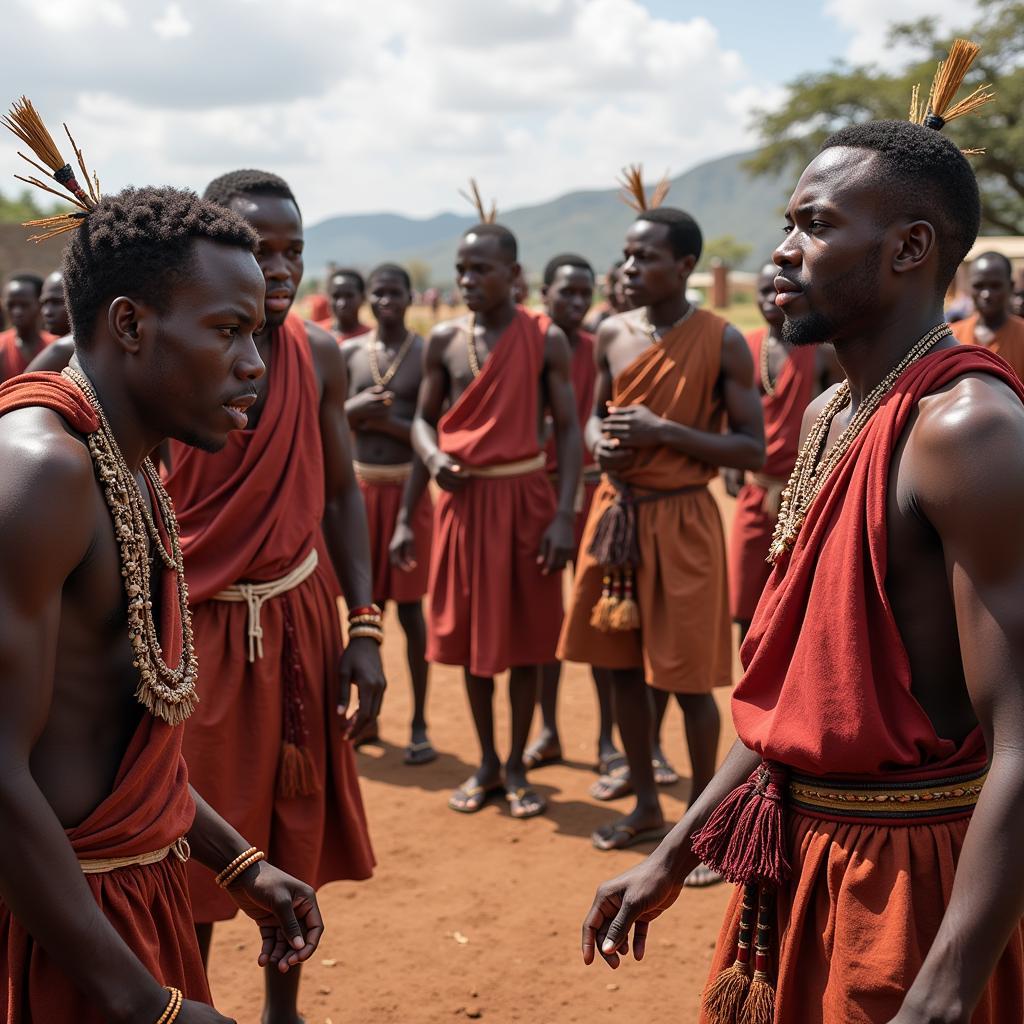 Traditional South African Ceremony with Amadodana