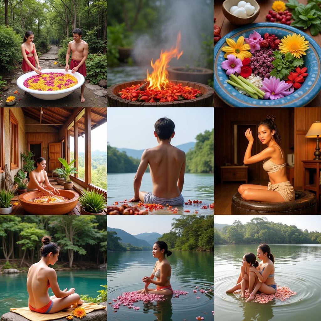 Traditional Southeast Asian Bath Rituals