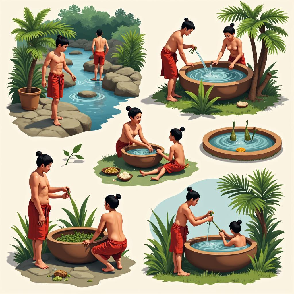 Traditional Southeast Asian Bathing Rituals