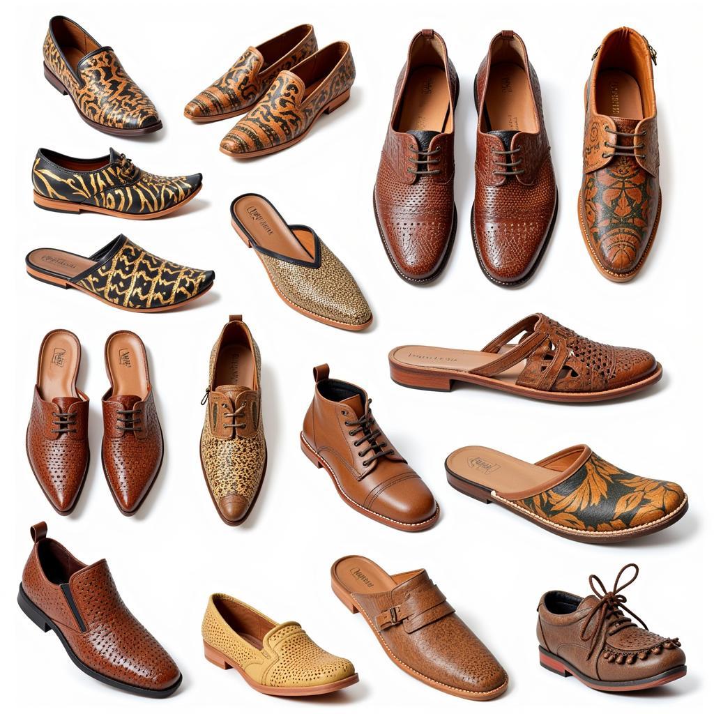 Examples of Traditional Southeast Asian Footwear