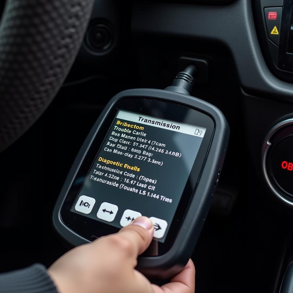 Using a Diagnostic Scan Tool on an Automatic Transmission