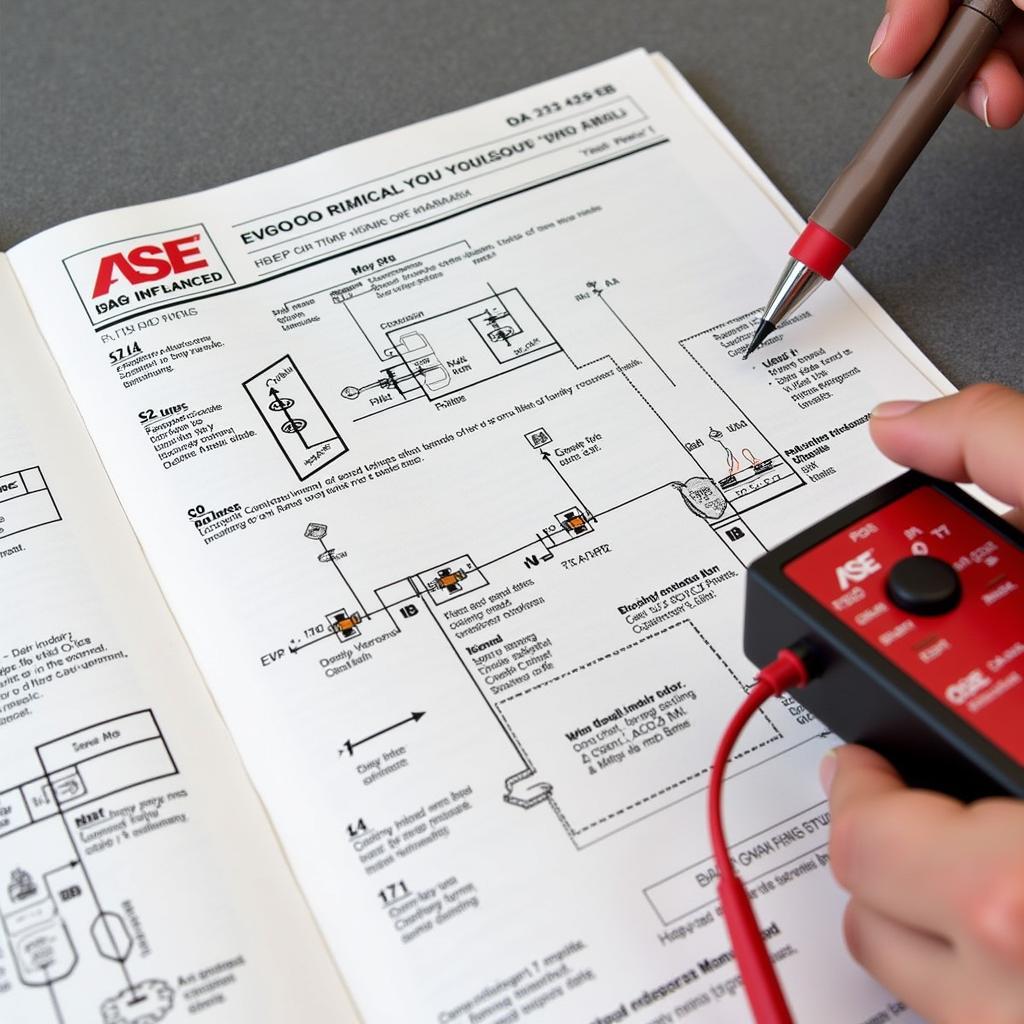 Troubleshooting Electrical Faults with ASE A6 Diagrams