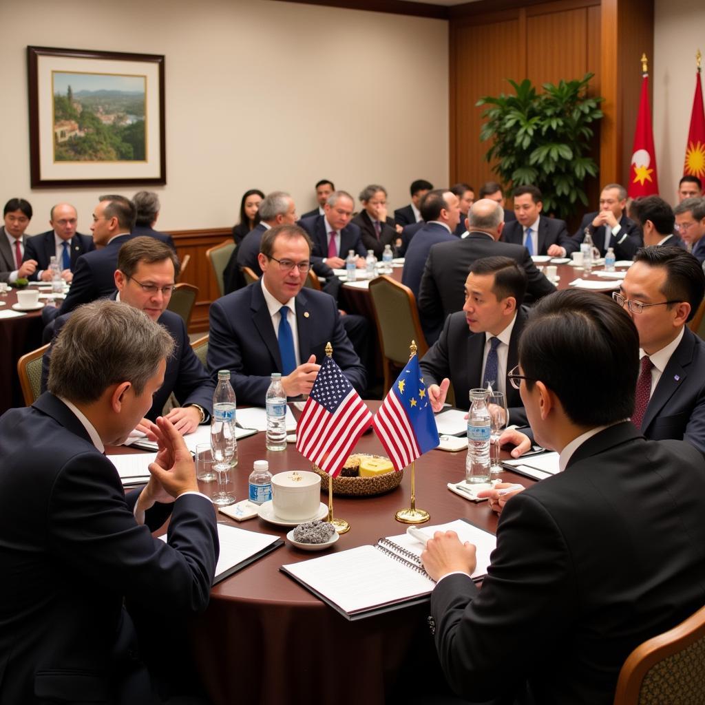 US-ASEAN Business Council Meeting in Progress