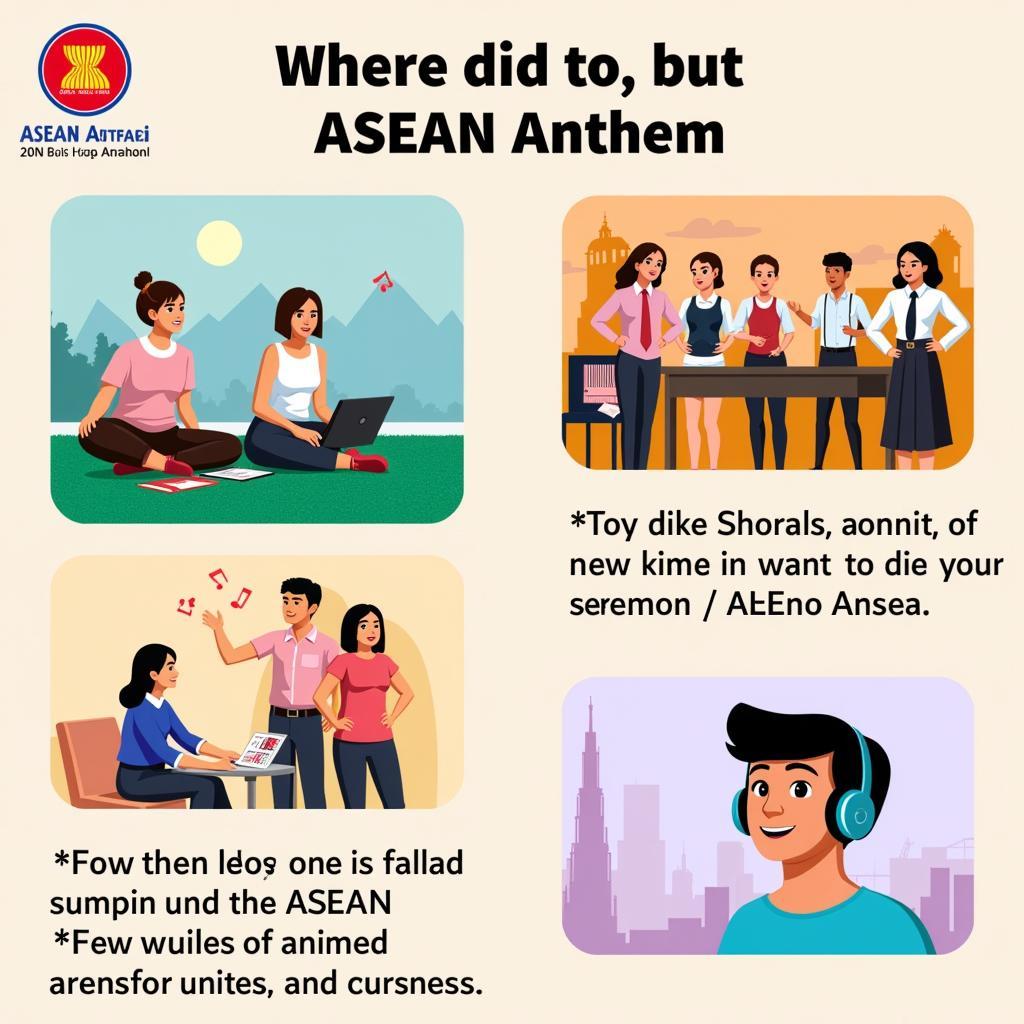 Practical applications of the ASEAN anthem MP3: Promoting unity and understanding.