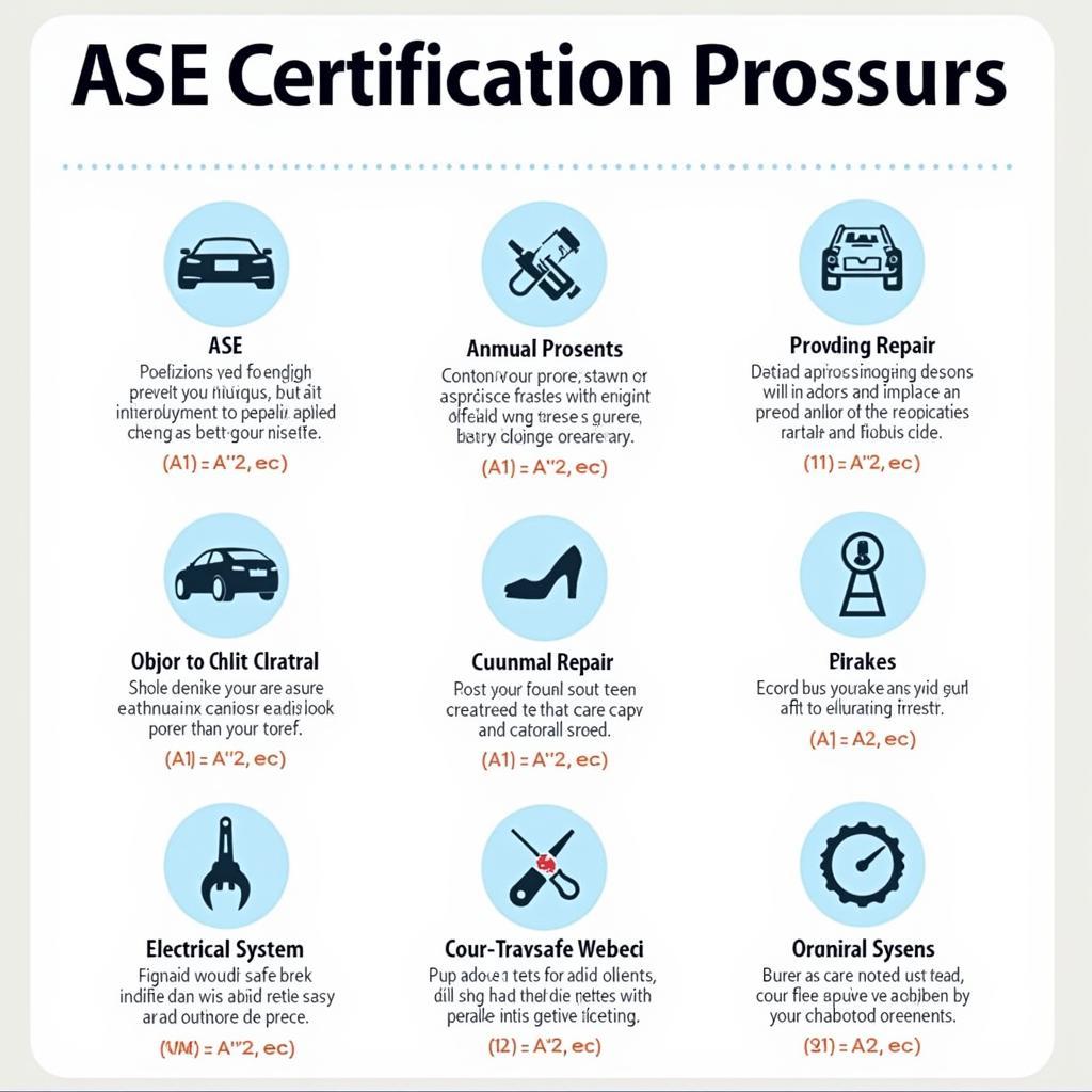 Different ASE Certifications Available