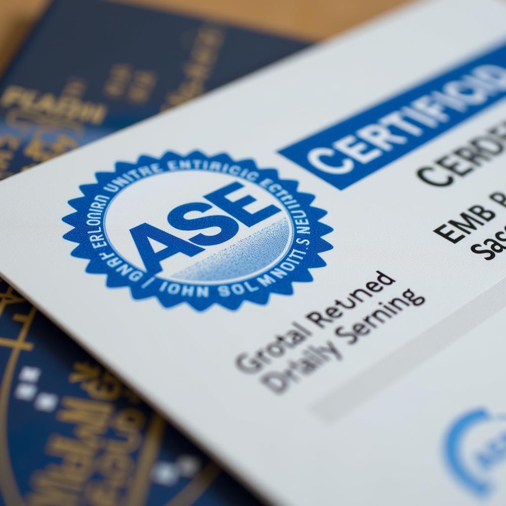 Verifying ASE Certification in Simi Valley