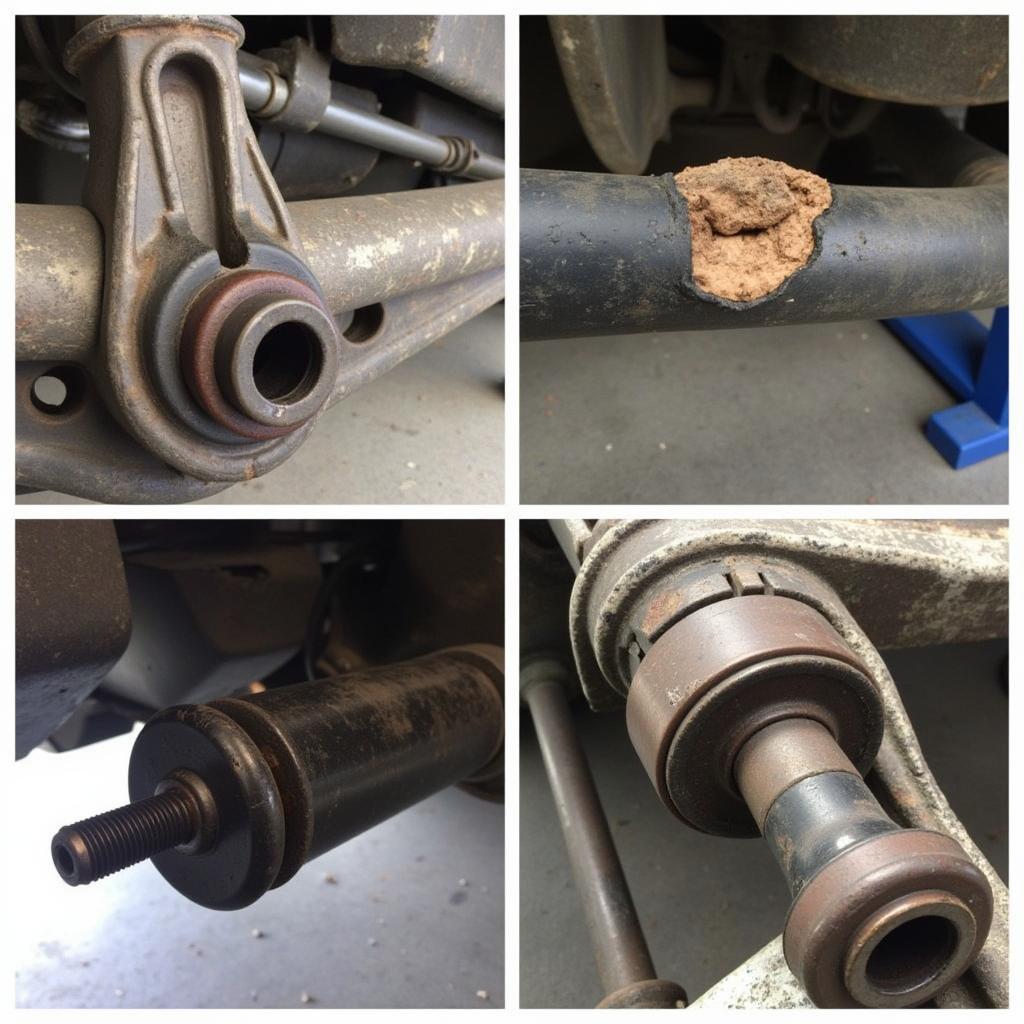 Examples of Worn Suspension Components