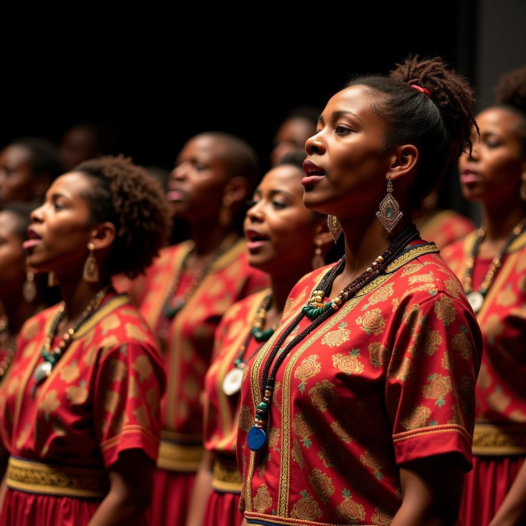 Xhosa Choir Performance