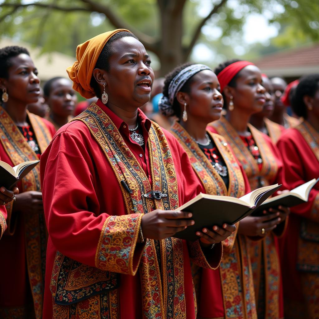 Xhosa Hymn Singing Ceremony