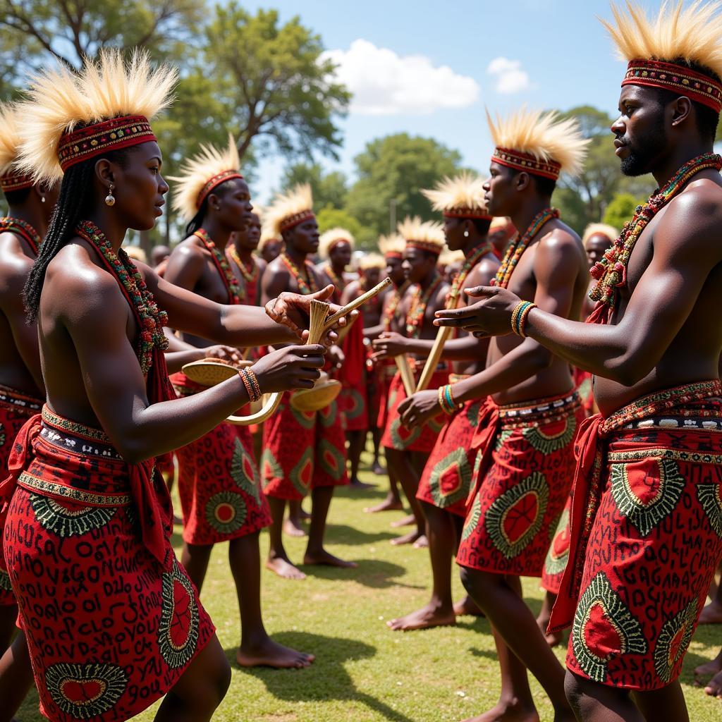 Zulu Cultural Ceremony with Music