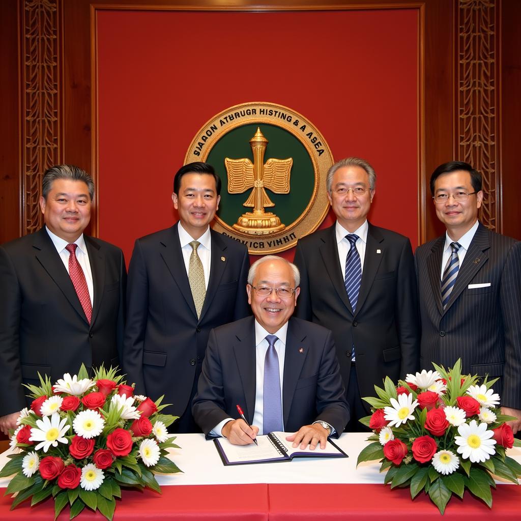 Signing of the 1967 ASEAN Declaration