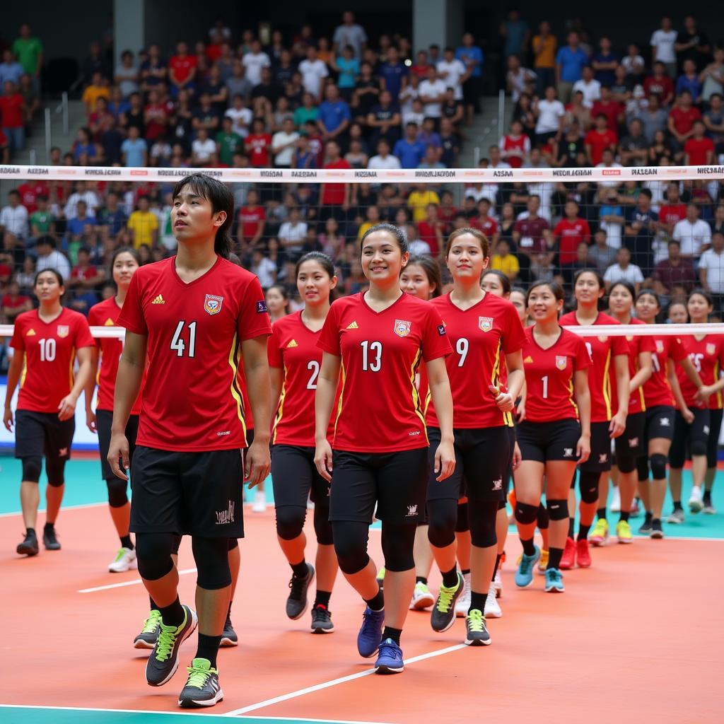 2016 ASEAN University Games Volleyball Opening Ceremony