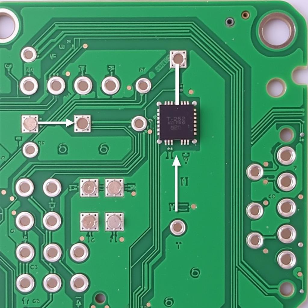 Mounting a 252 pin TFBGA ASE package onto a PCB