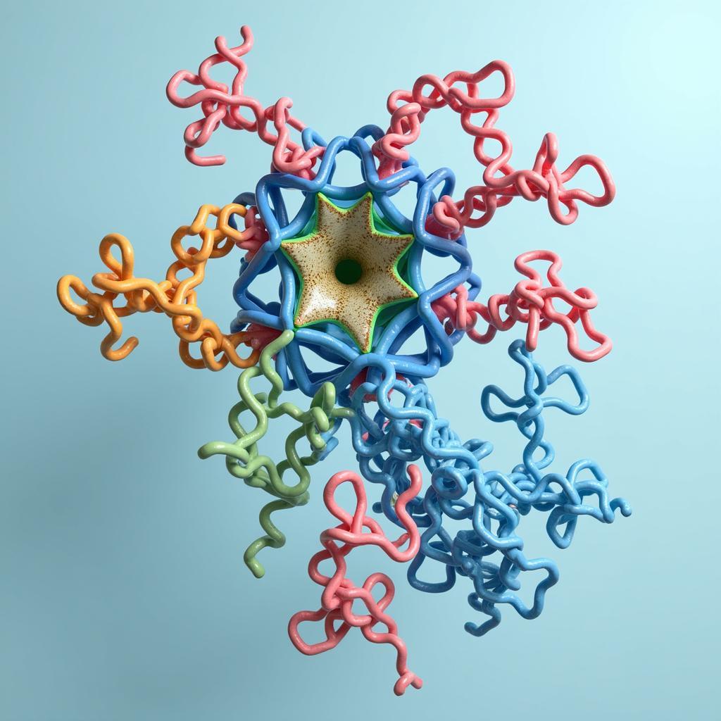 Enzyme Structure with Active Site