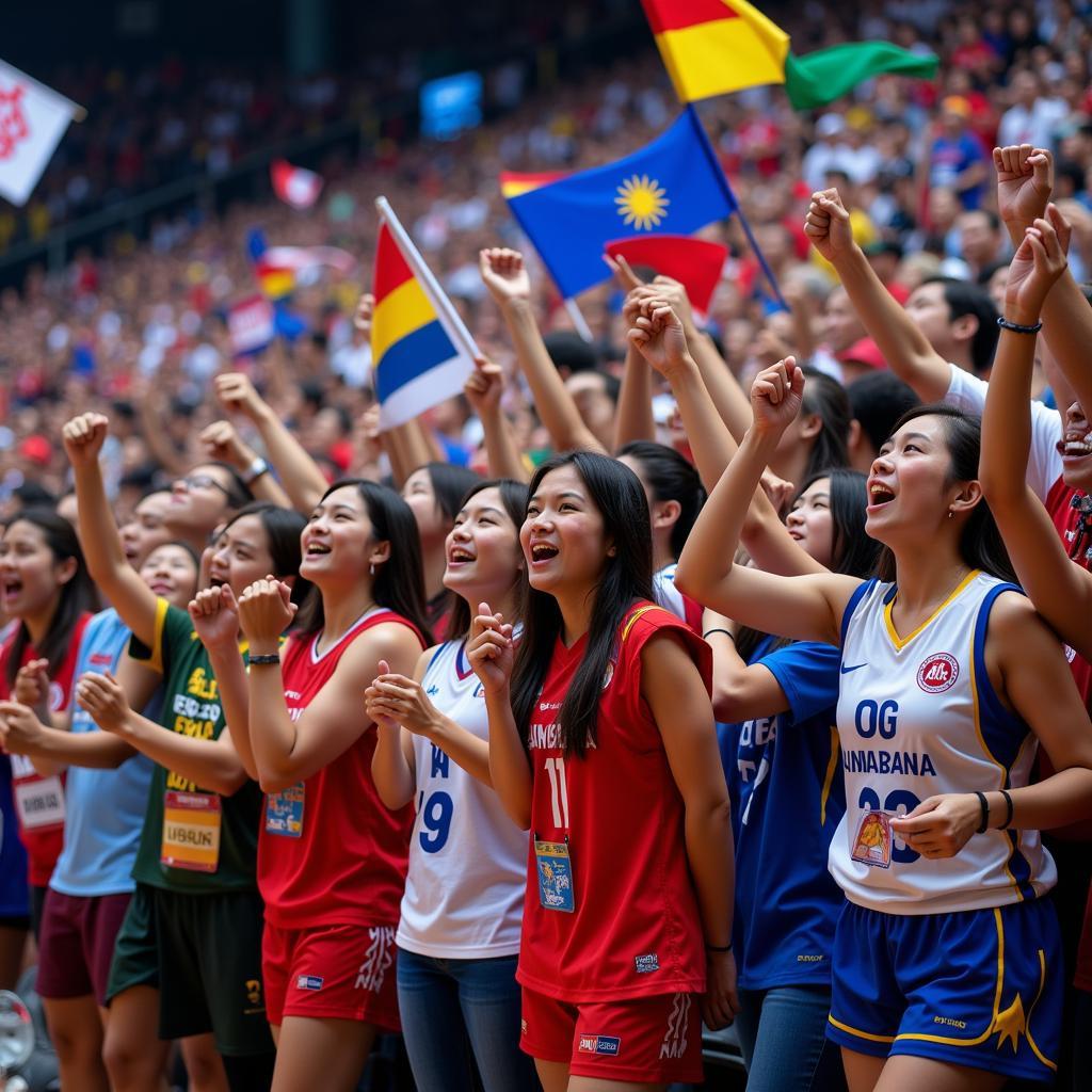 ABL Fans Cheering