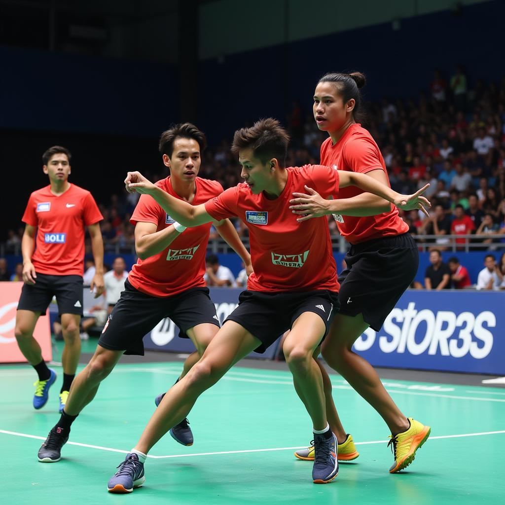 ABL players in action during a game in Malaysia