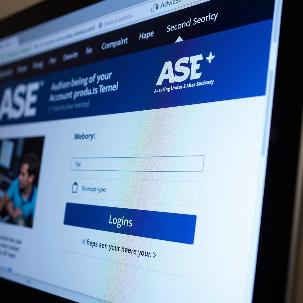 Accessing the ASE Website