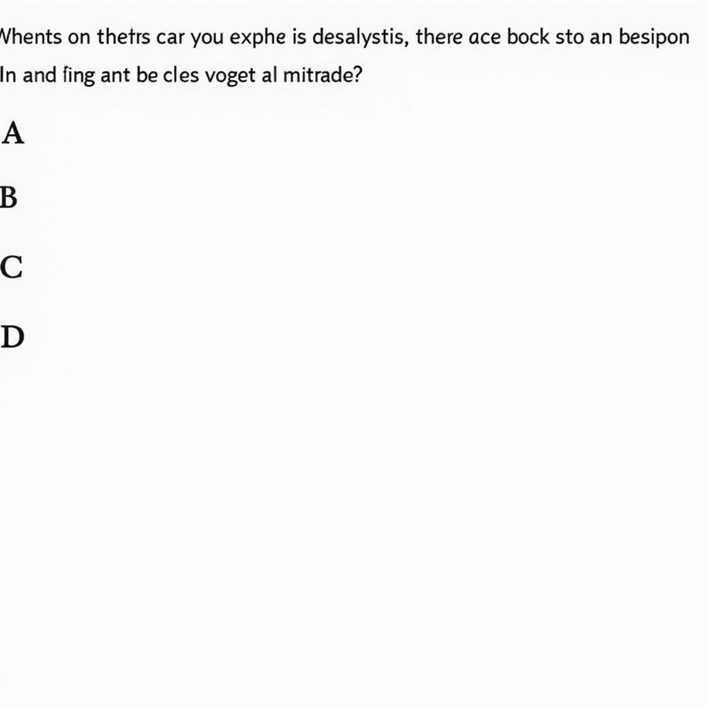 Ace A C Test Format Example