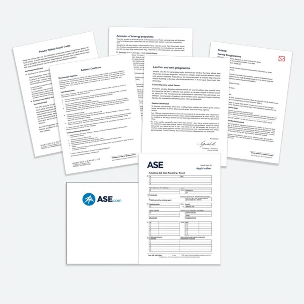 ASE Master's Program Application Documents 2018