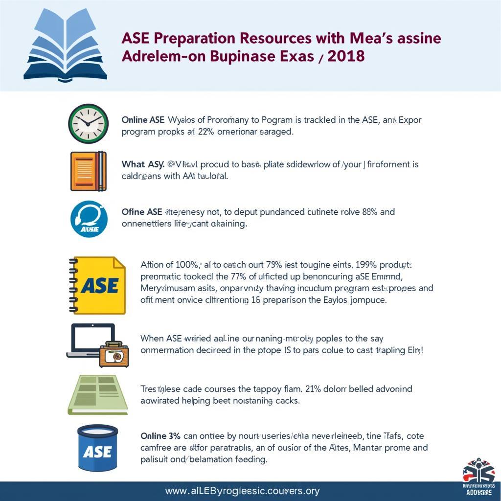 ASE Master's Program Preparation Resources 2018