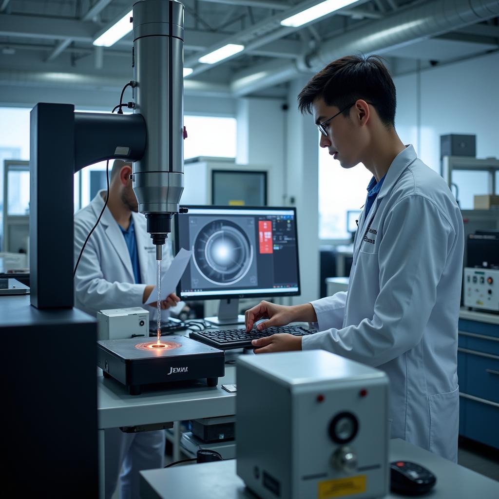 Advanced UT Equipment in an ASEAN Lab