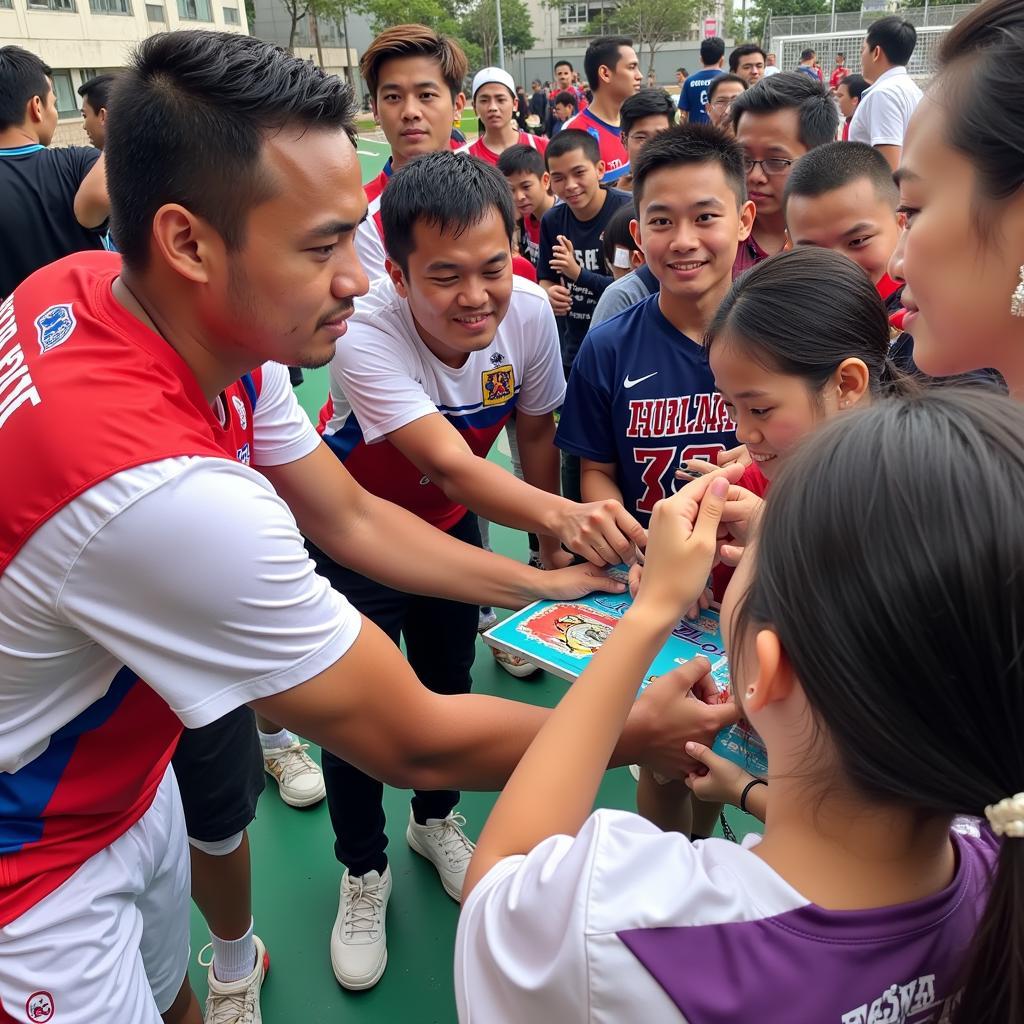 Alab Pilipinas Interacts with ASEAN Fans