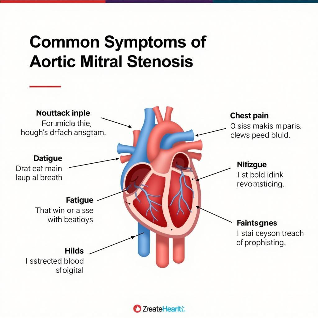 Symptoms of Aortic Mitral Stenosis