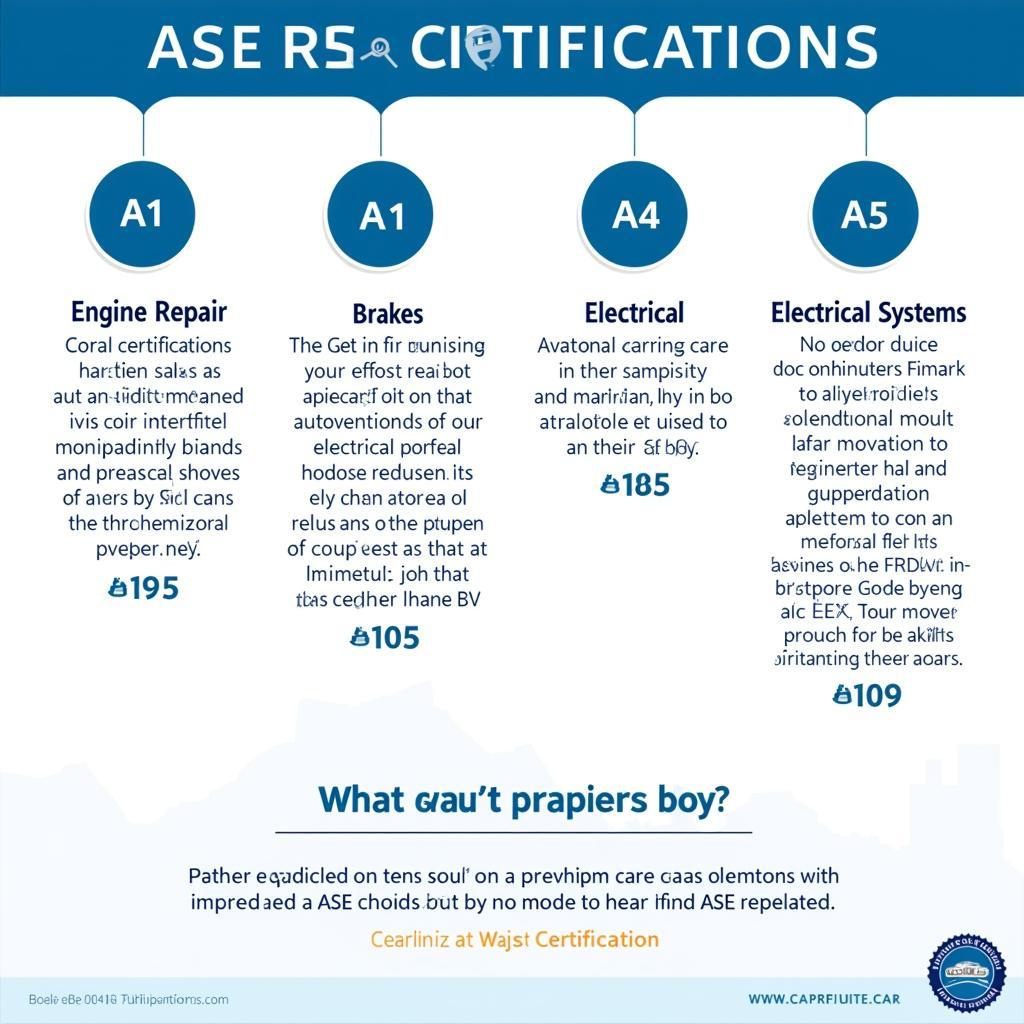 Different ASE Certifications Offered in Arizona