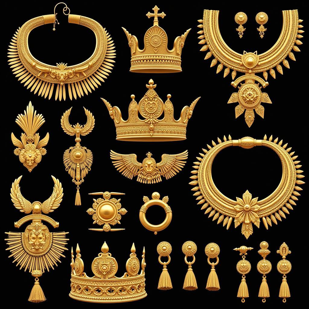 Asante Gold Jewelry and Regalia