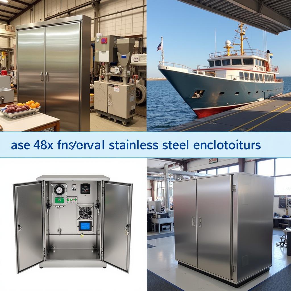 Various Applications of Ase 48x Stainless Steel Enclosures