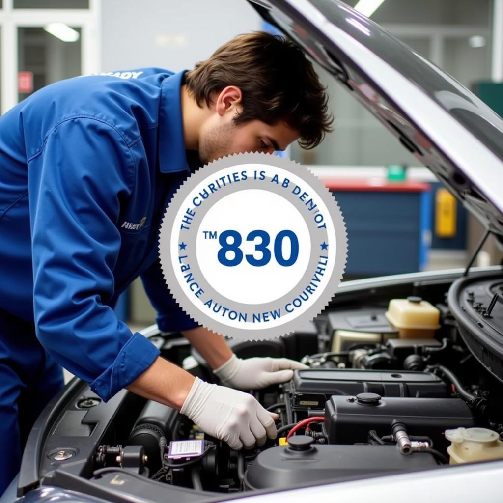 ASE 840 Certified Automotive Technician